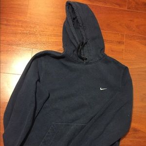 Navy blue nike hoodie